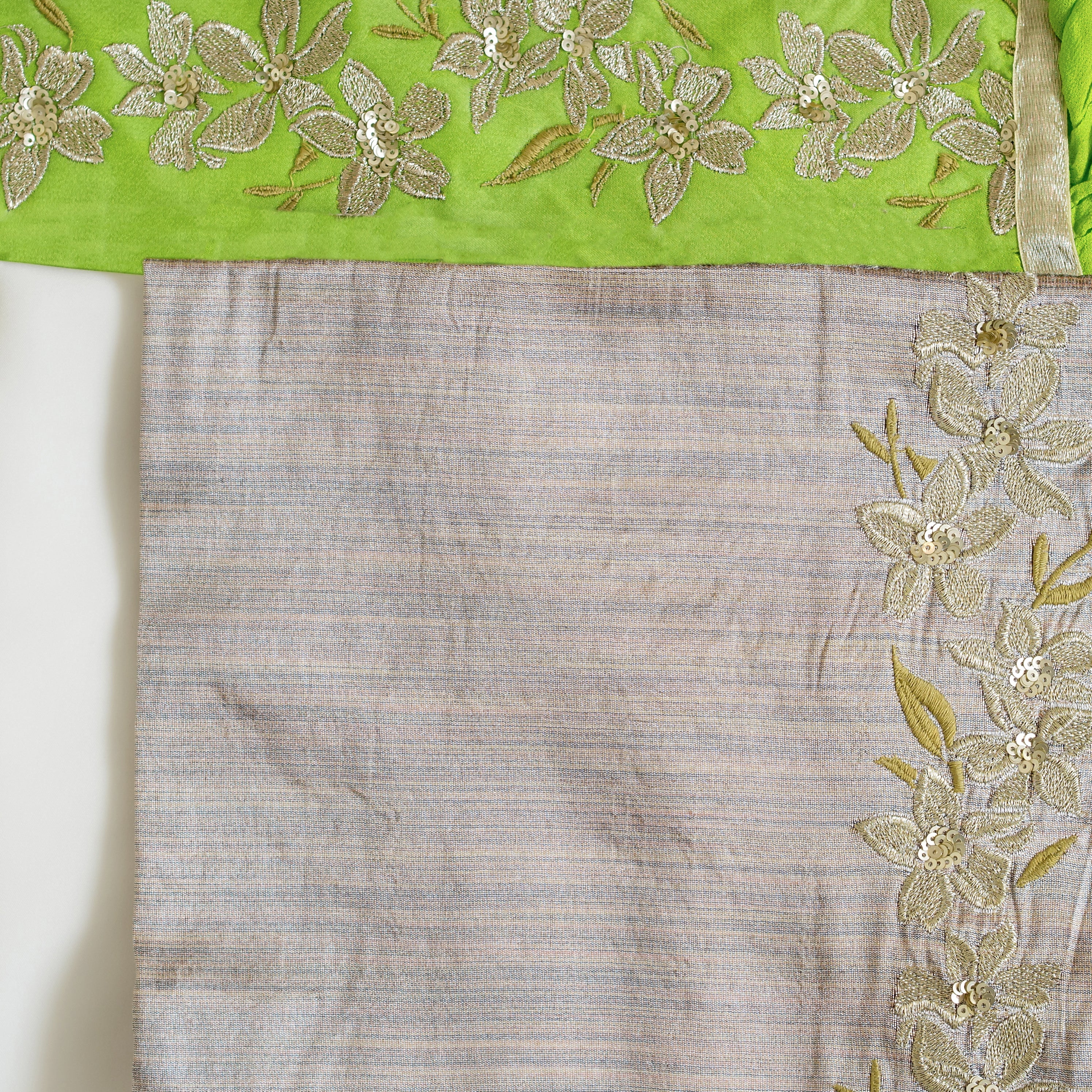 Nakir frill saree blouse in vibrant fabric with stylish ruffle details, designed for elegant traditional Indian wear.