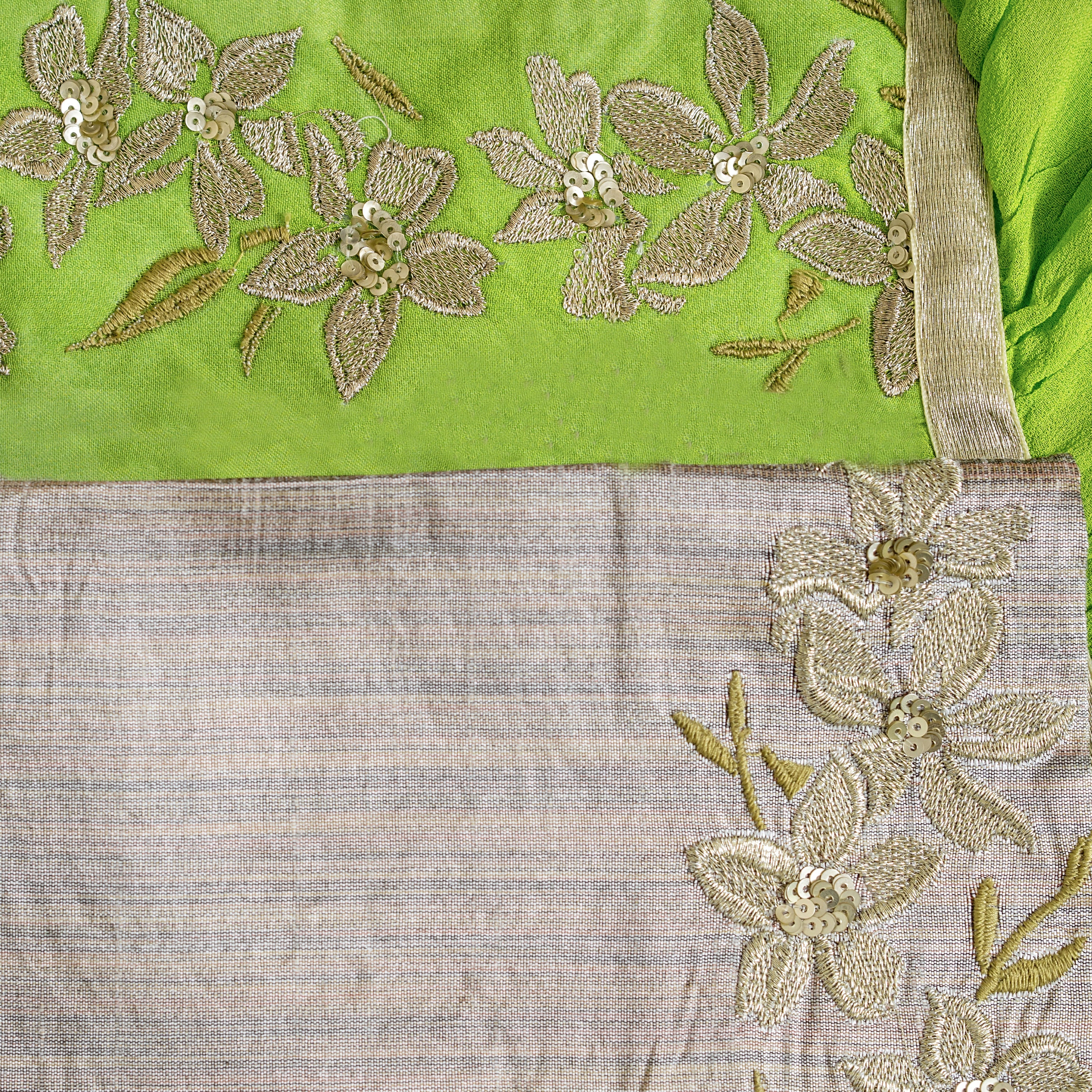 Nakir frill saree blouse in vibrant fabric with ruffle details, stylish and elegant for traditional Indian attire.